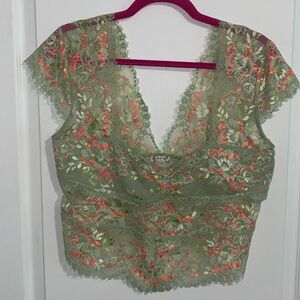 Free people lace top